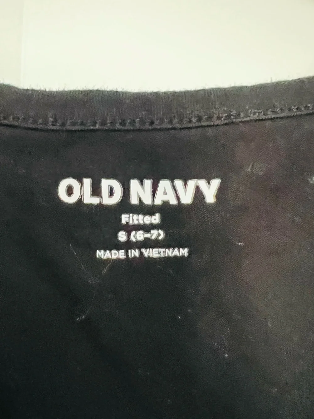 Old Navy Black Ribbed Kids Tank Top